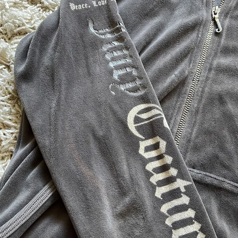 Juicy Couture All You Need Is Love Hoodie M